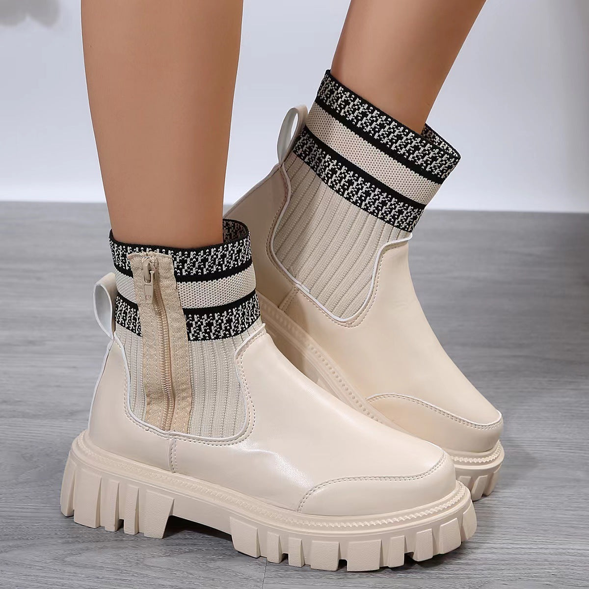 Rutschfeste Knöchelstiefel für Damen Frühling & Stadtbummel
