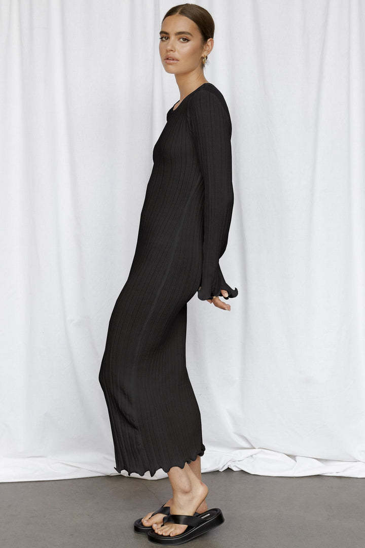 Elegantes Rückenfreies Maxikleid Perfekt für Strand & Party