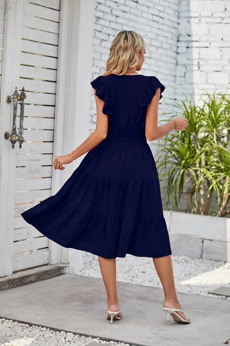 Verspieltes Rüschenkleid für Sommerabenteuer