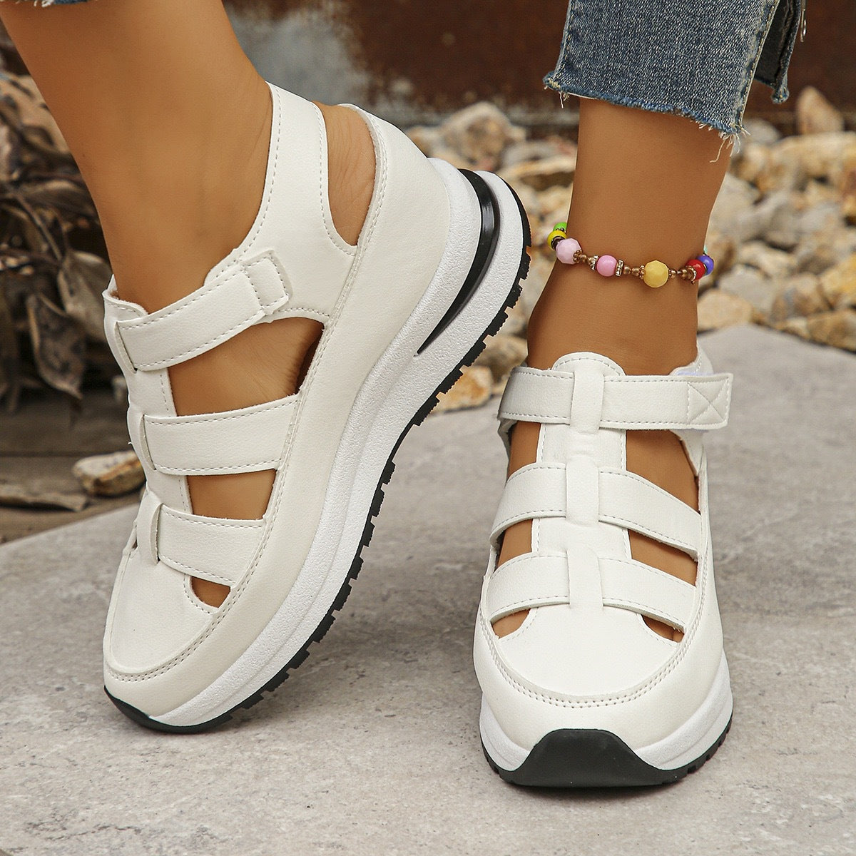 Elegante Frühlings-Keilpumps Frauen für Alltag & Events