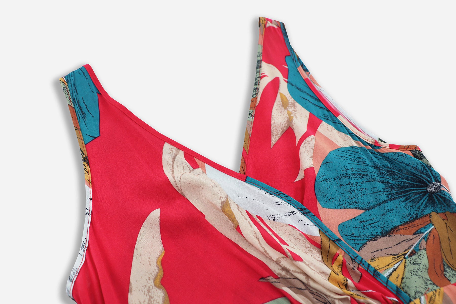 Frühlingshaftes Maxikleid mit Blumenprint für besondere Anlässe