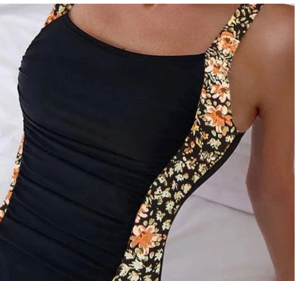Cool One Piece Sleeveless Swimwear - Frühlingshafter Badespaß mit Komfort