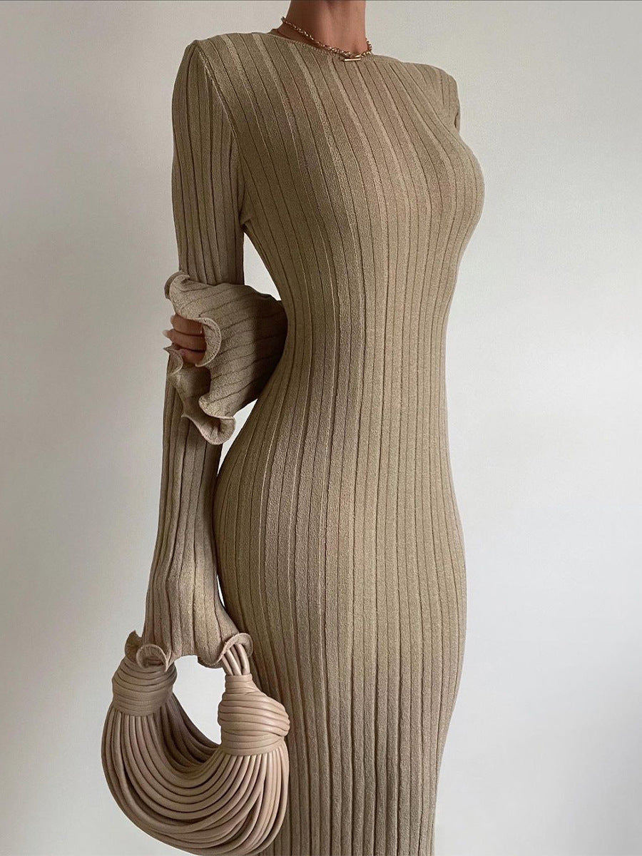 Elegantes Rückenfreies Maxikleid Perfekt für Strand & Party