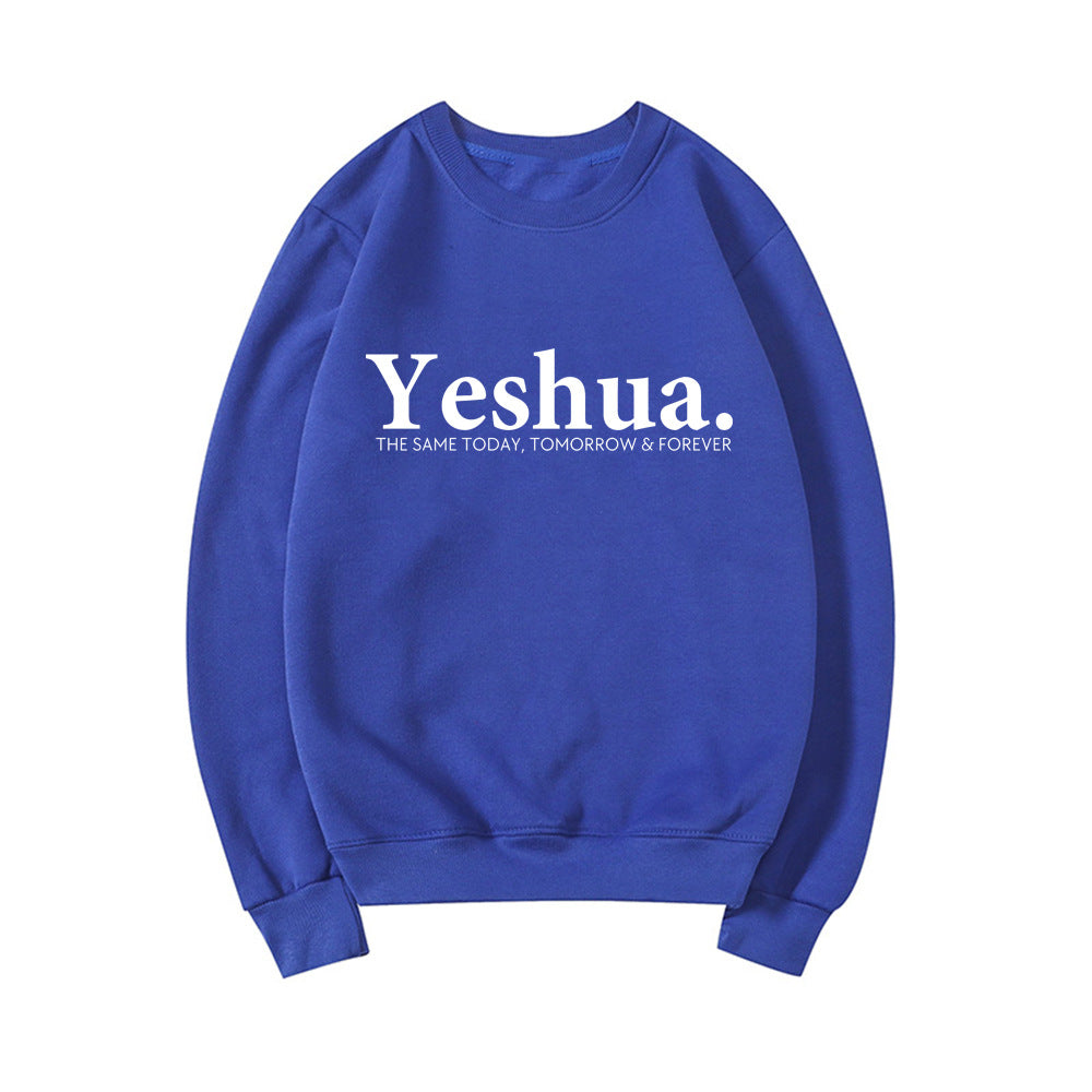 Vintage Yeshua Sweatshirt Christliche Mode für Frühling