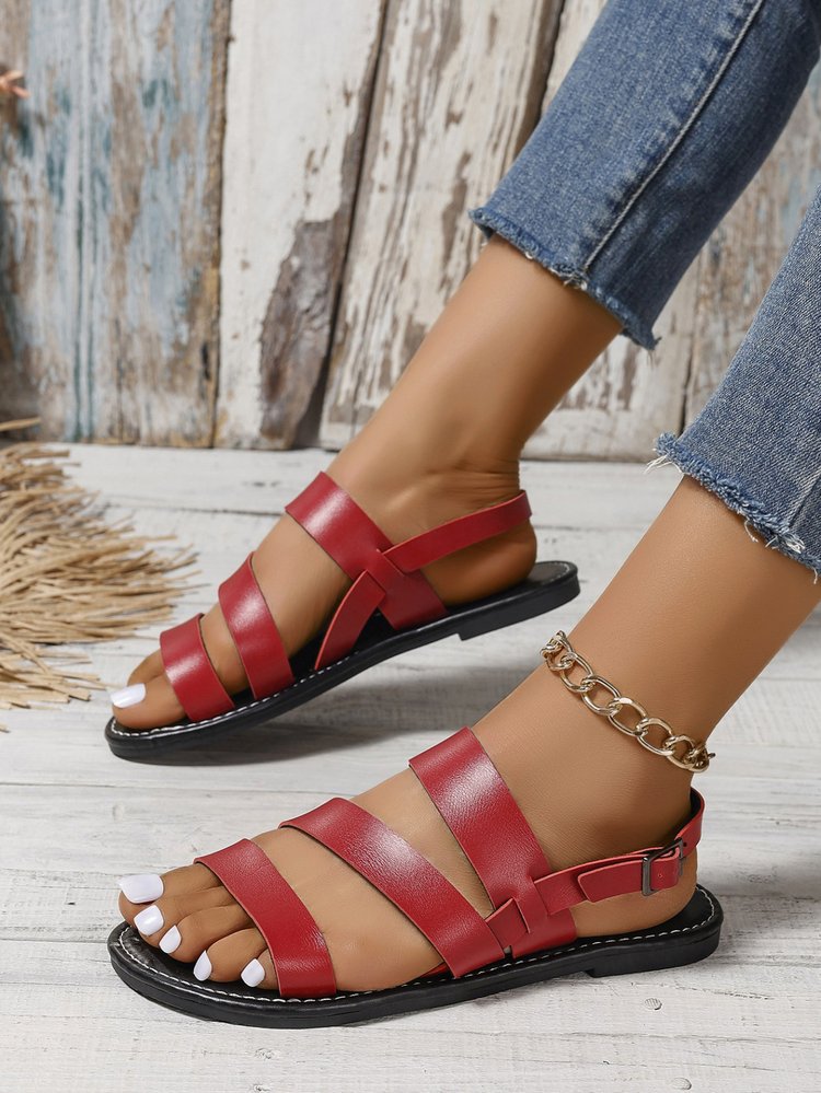 Elegante Römersandalen für Frühling und Alltag