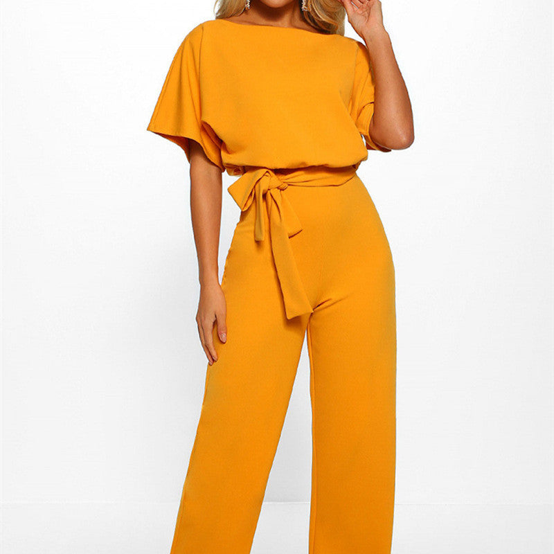 Eleganter Jumpsuit Frühling Damenmode für Alltag