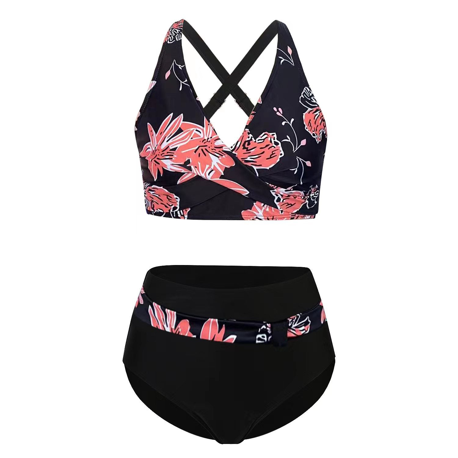 Stilvoller Frühlings-Bikini für Strand und Pool