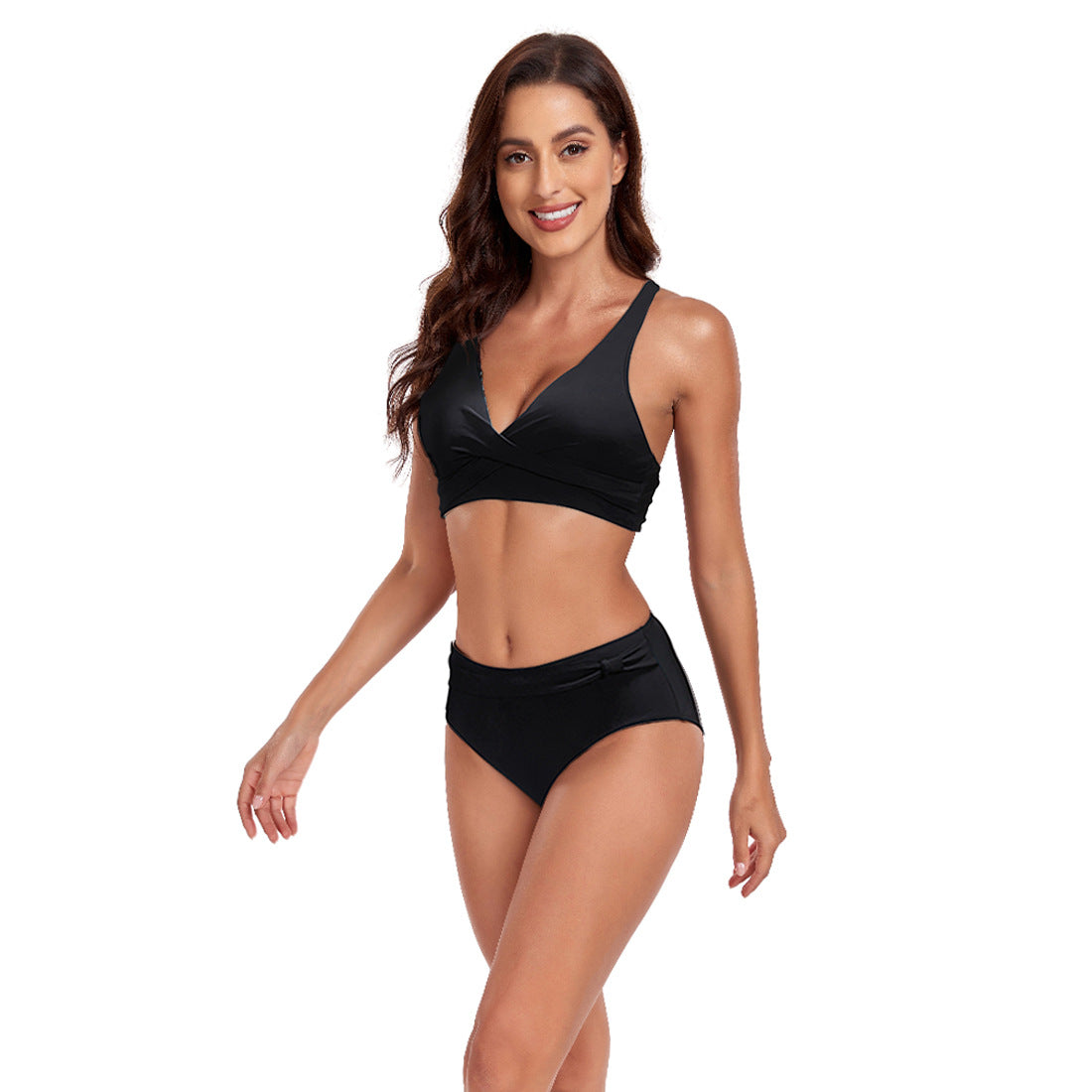 Stilvoller Frühlings-Bikini für Strand und Pool