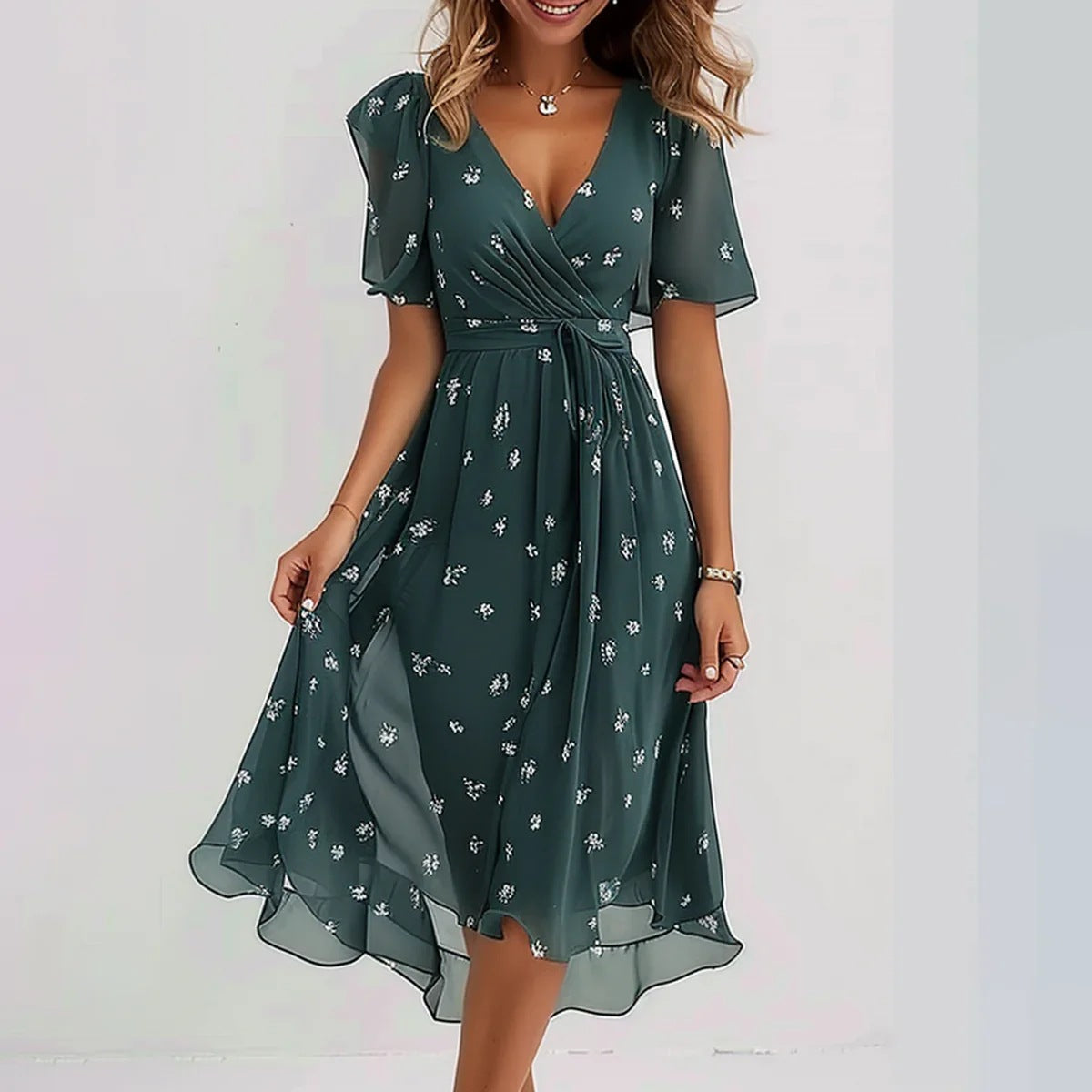 Elegantes Sommerkleid für Alltag und Events