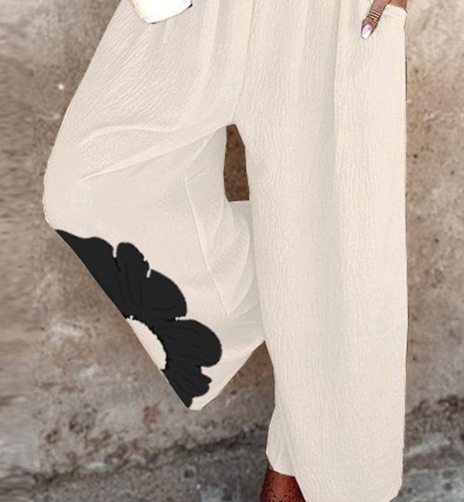 Floraler Print Strap Sleeveless Jumpsuit - Stilvoller Frühlingsbegleiter