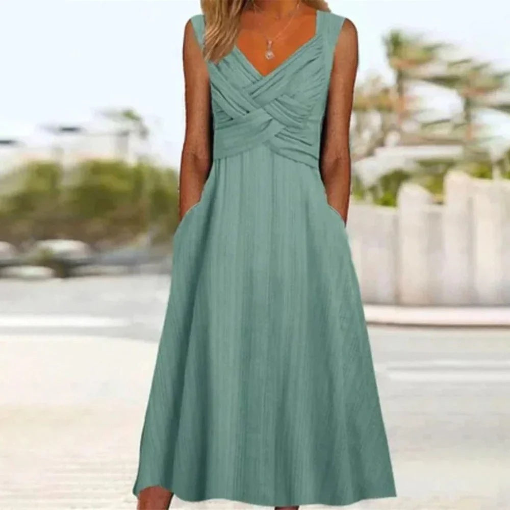 Elegantes Frühlingskleid für Alltag und Anlässe
