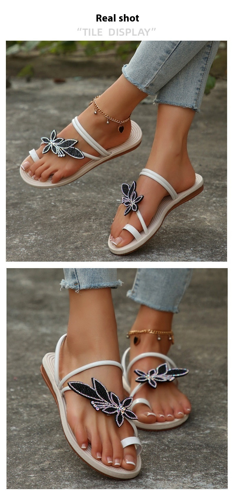 Elegante Ahornblatt Flip-Flops für Strand & Freizeit