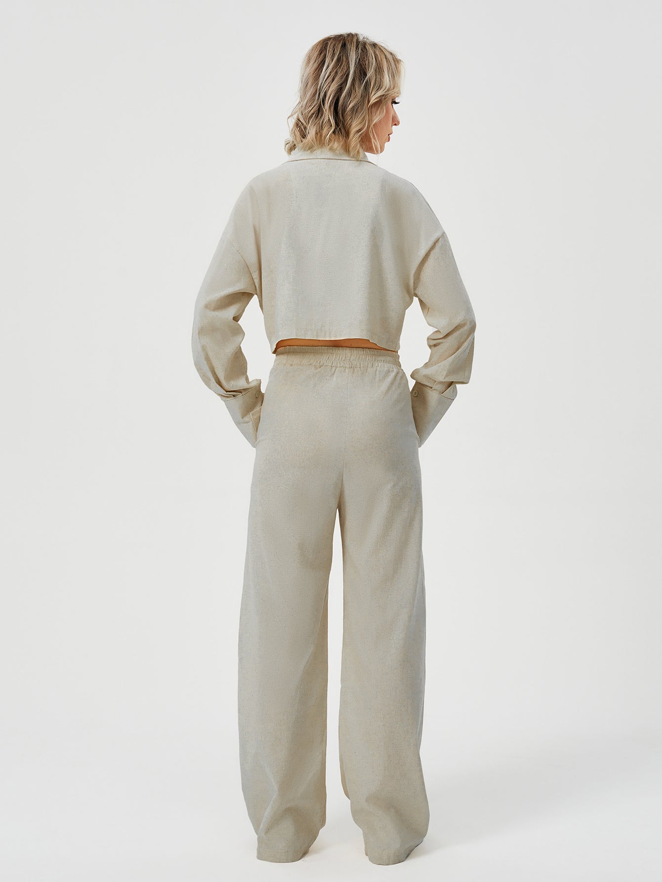 Elegantes Damen Zweiteiler Set für Freizeit & Loungewear