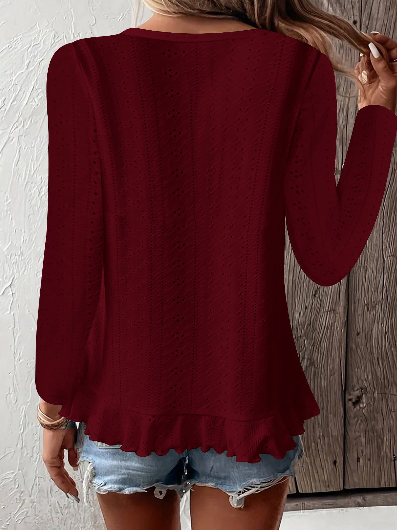 Frühlingshauch Pullover Lockeres Oberteil Perfekt für Alltag
