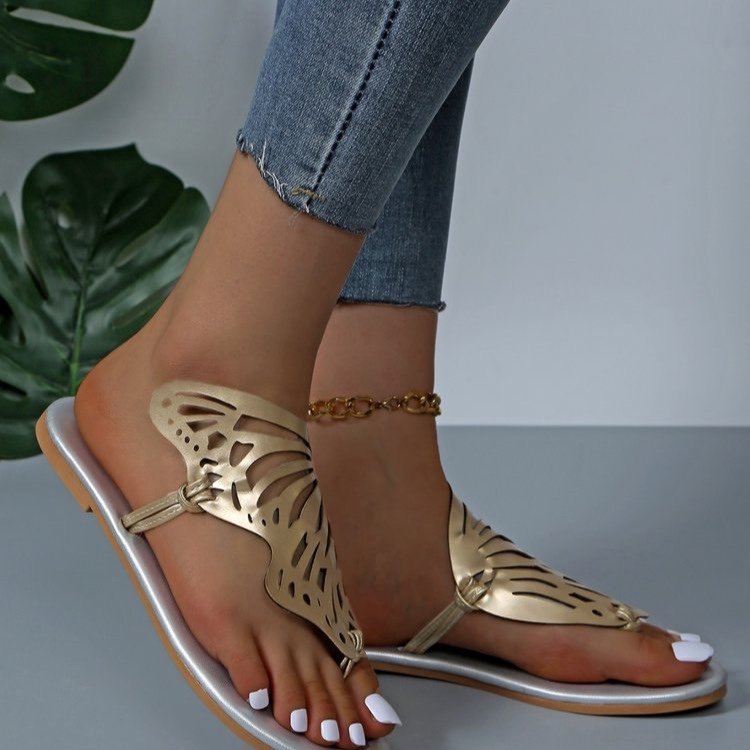 Schmetterlings-Sandalen für Damen Perfekt für Strand & Stadt