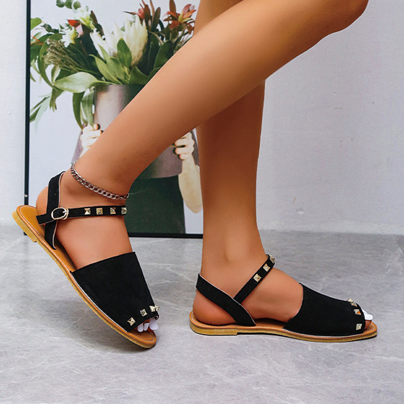 Römische Sandalen Damen Ideal für Sommer & Strand