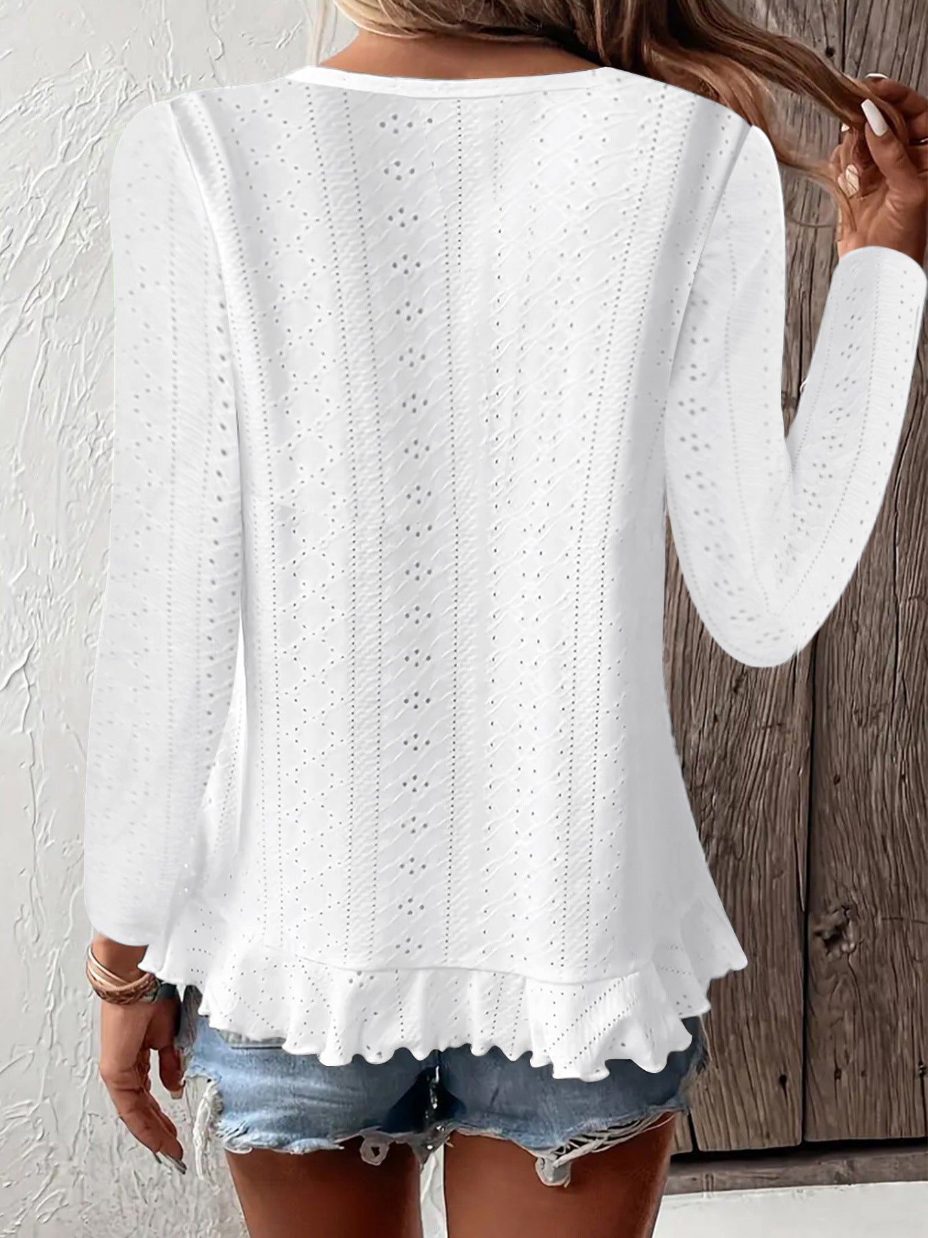 Frühlingshauch Pullover Lockeres Oberteil Perfekt für Alltag