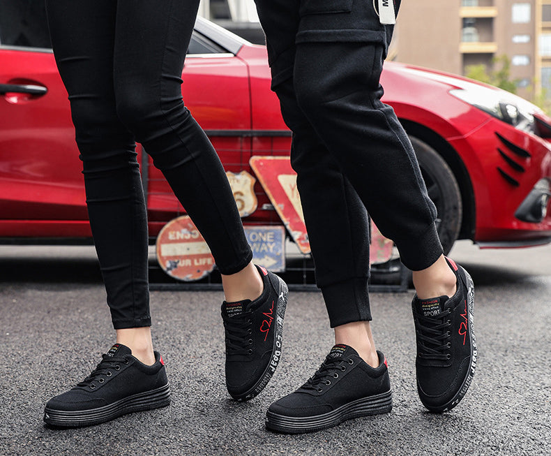 Herzmotiv Sneaker Damen Herren Valentinstag Alltag