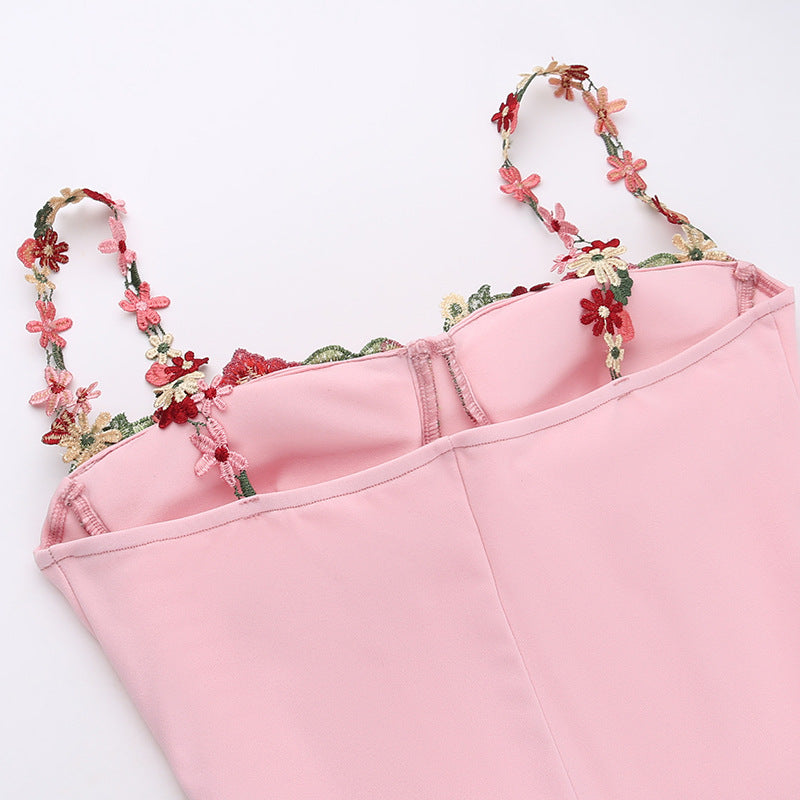 Blumiges Sommerkleid Romantisch für Besondere Anlässe