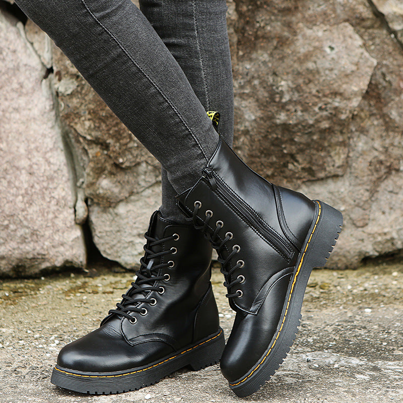 Elegante Schnürstiefel für Damen Herbst Winter Ideal