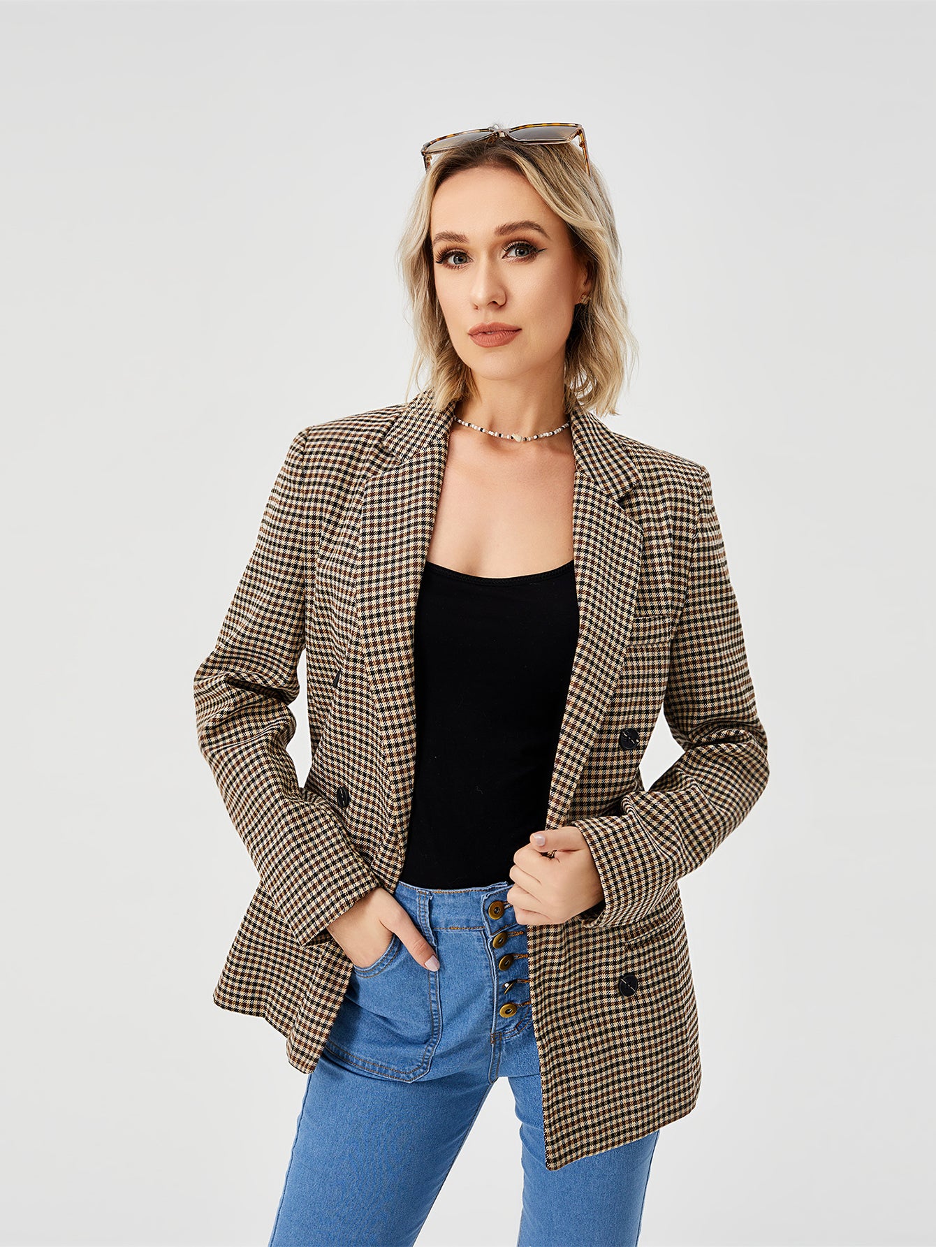 Eleganter Blazer für Damen Perfekt fürs Büro und Freizeit