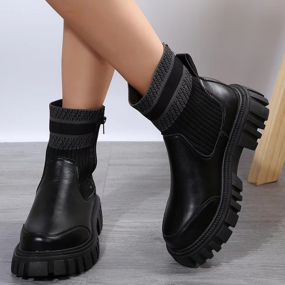 Rutschfeste Knöchelstiefel für Damen Frühling & Stadtbummel
