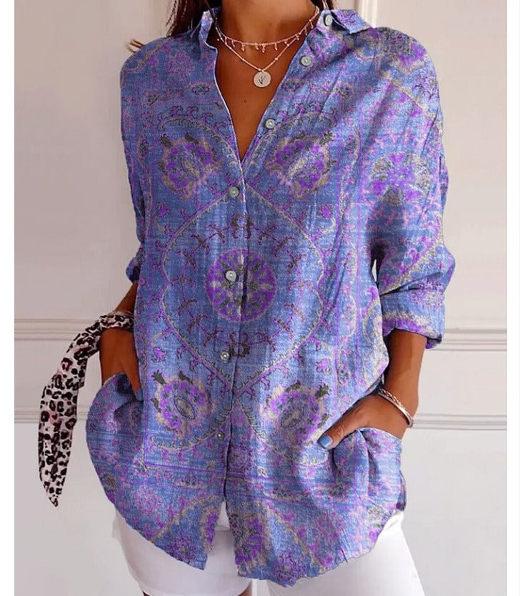 Blumenpracht Bluse für Alltagspower und Frühlingslaune