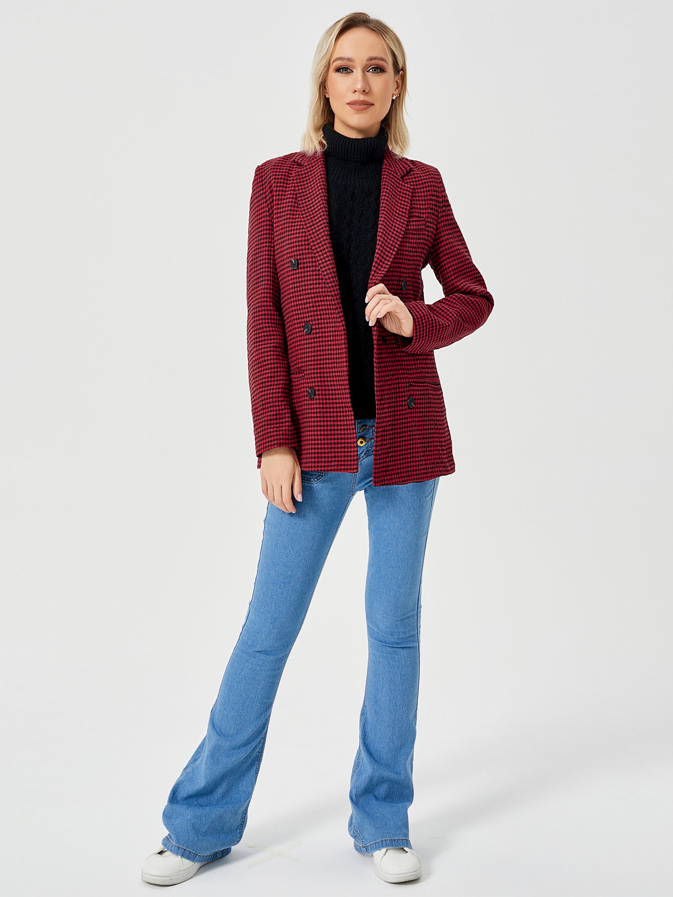 Eleganter Blazer für Damen Perfekt fürs Büro und Freizeit