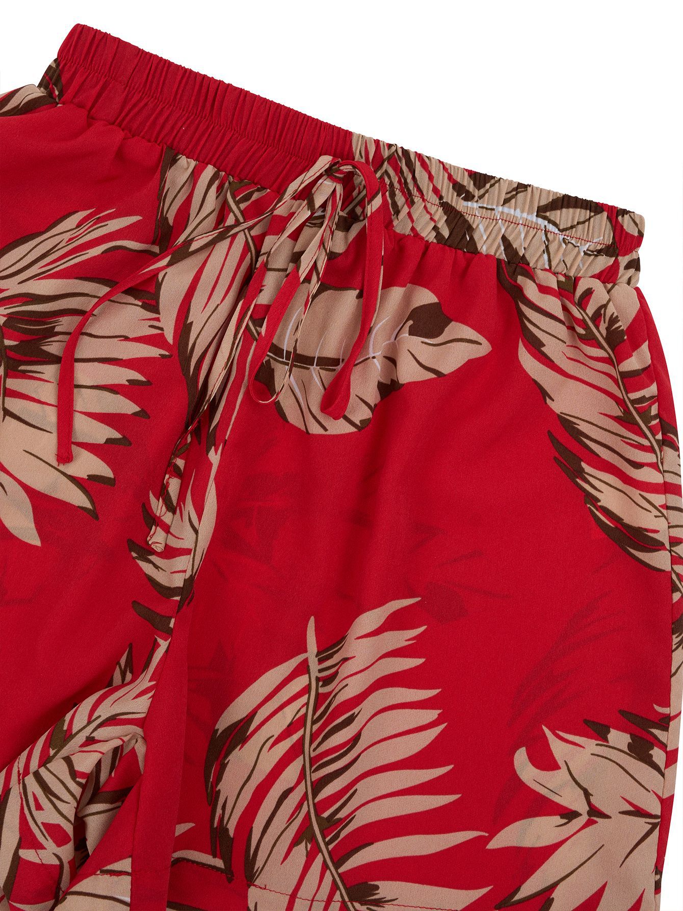 Sommerliches Blatt-Print Set für Freizeit & Urlaub
