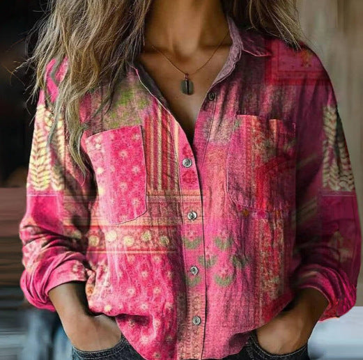 Blumenpracht Bluse für Alltag und besondere Anlässe