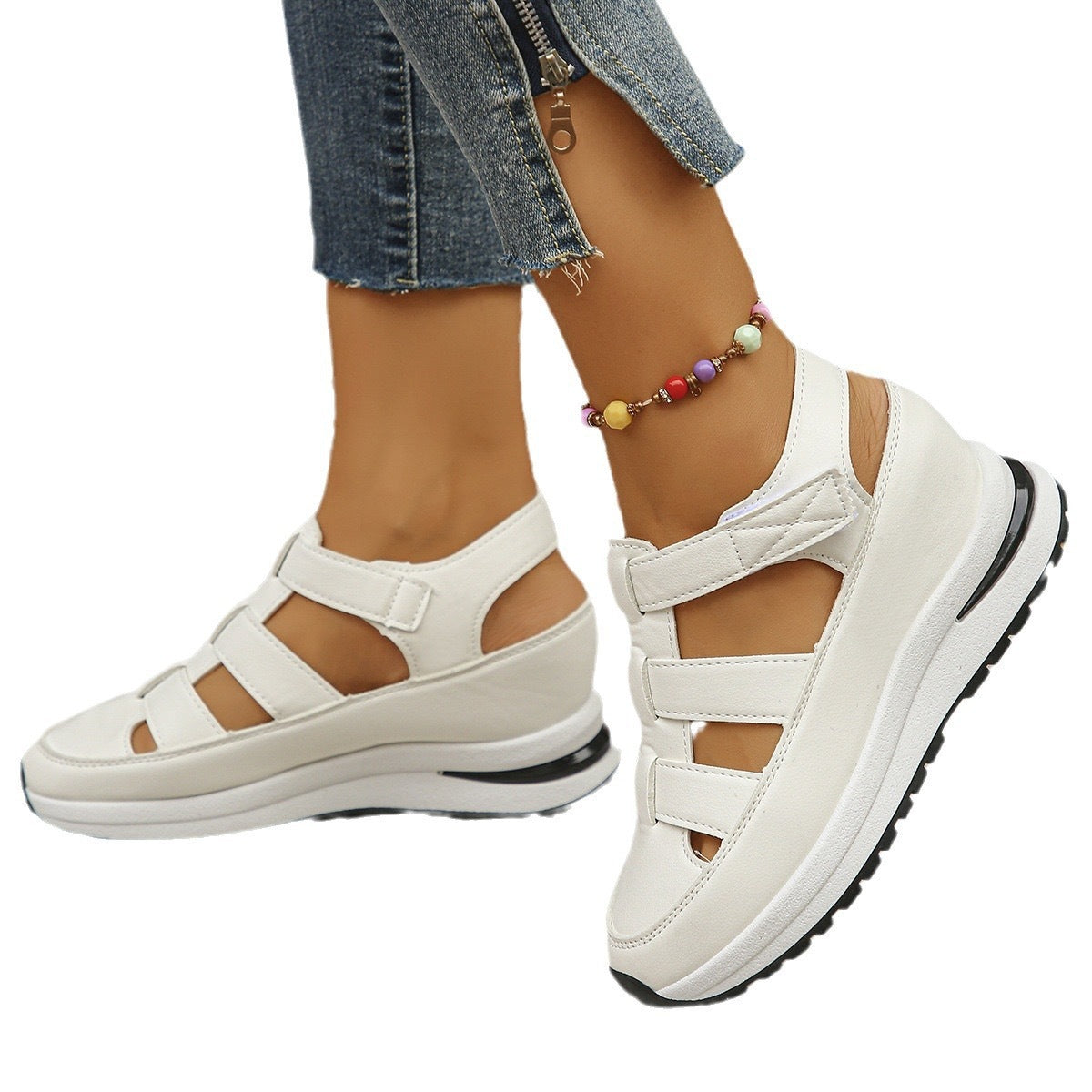 Elegante Frühlings-Keilpumps Frauen für Alltag & Events