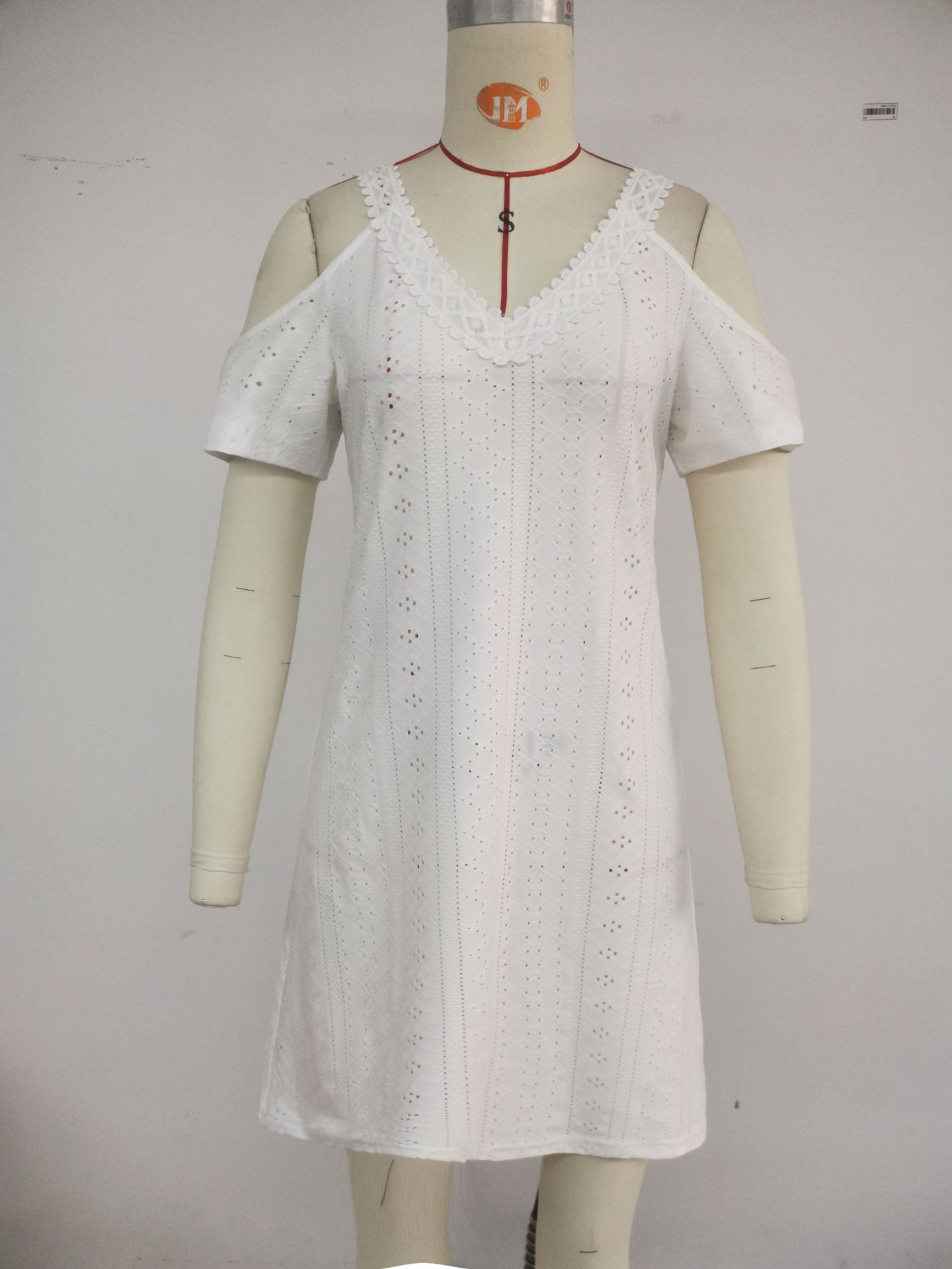 Elegantes Off-Shoulder Kleid für Frühling und Sommer