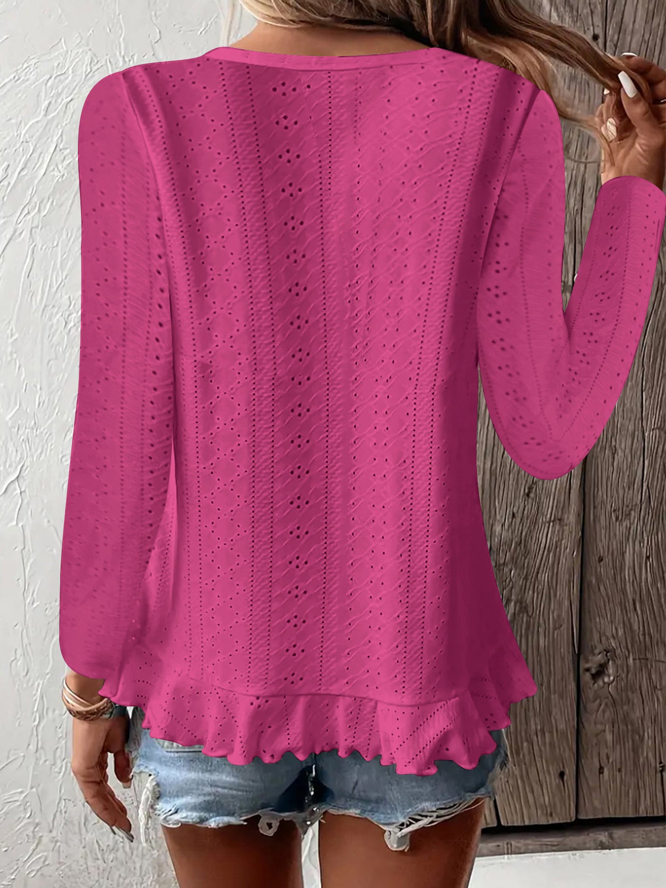 Frühlingshauch Pullover Lockeres Oberteil Perfekt für Alltag