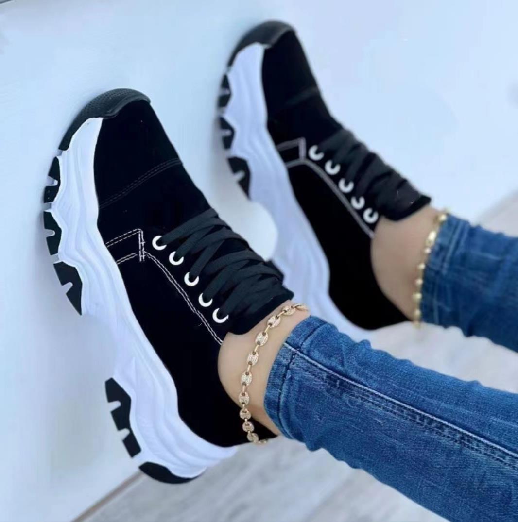 Lässige Plattform-Sneaker für Frühling und Freizeit