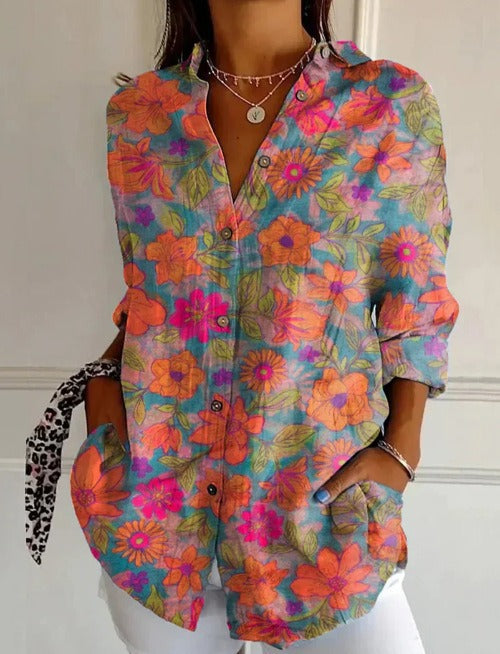 Blumenpracht Bluse für Alltagspower und Frühlingslaune
