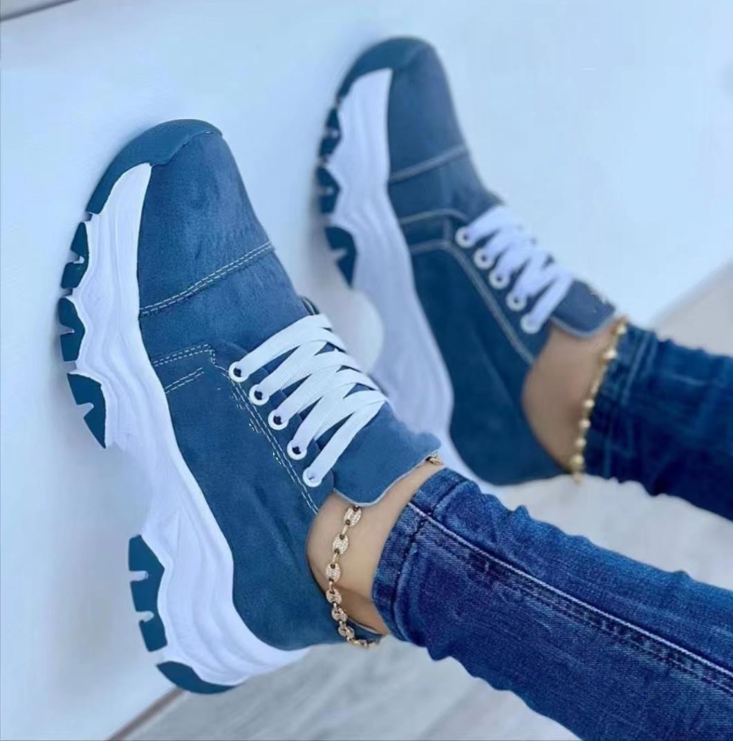 Lässige Plattform-Sneaker für Frühling und Freizeit