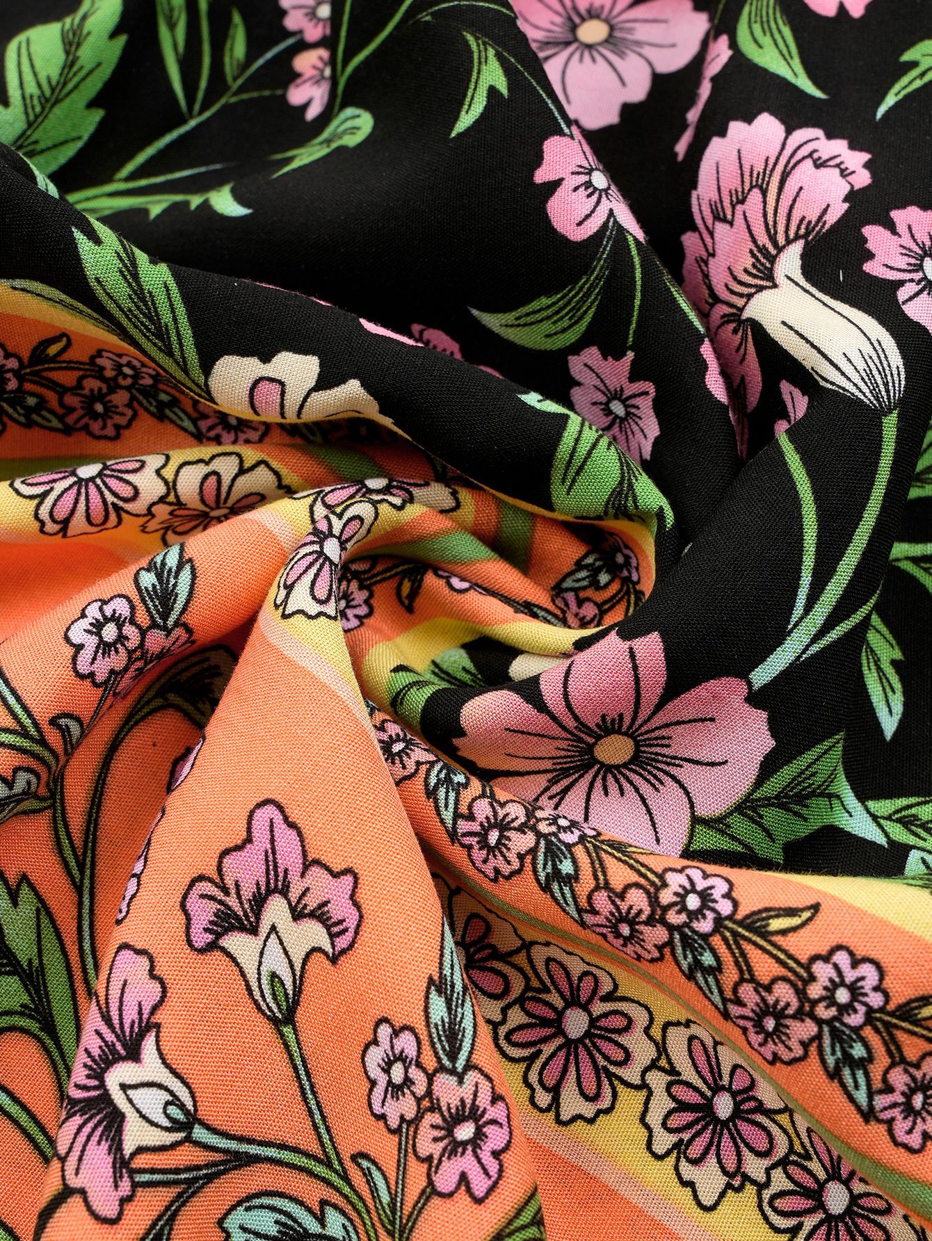 Blumen-Chic Sommerkleid Bohemian Stil für Strand & Alltag