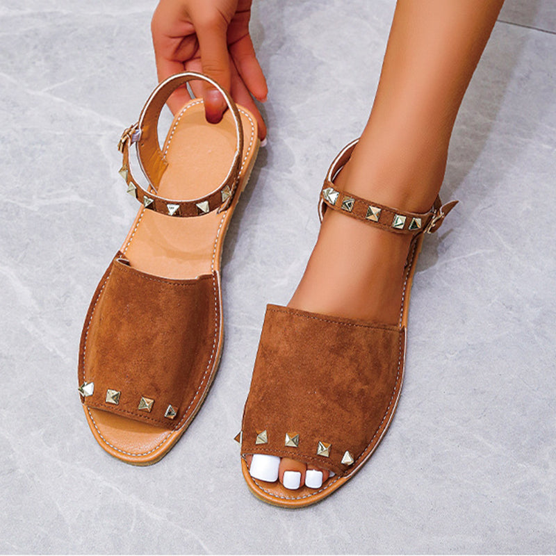 Römische Sandalen Damen Ideal für Sommer & Strand