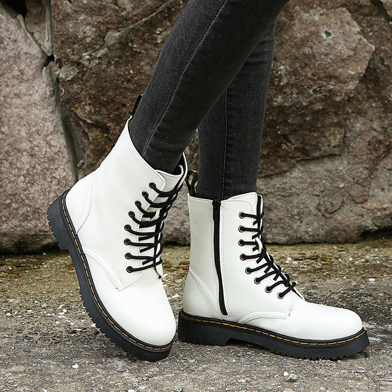 Elegante Schnürstiefel für Damen Herbst Winter Ideal