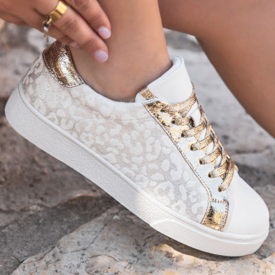 Elegante Leopard Sneaker für Alltag und besondere Anlässe