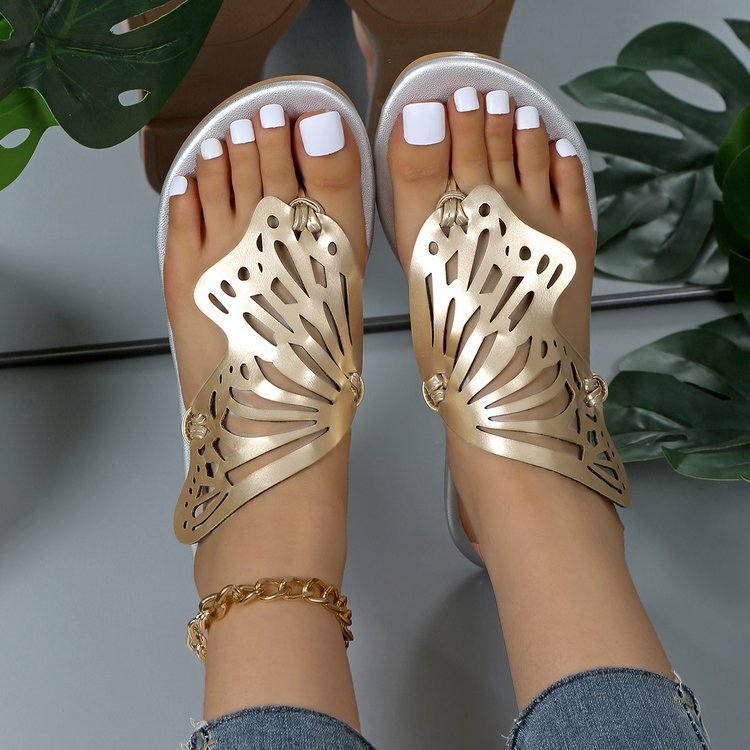 Schmetterlings-Sandalen für Damen Perfekt für Strand & Stadt