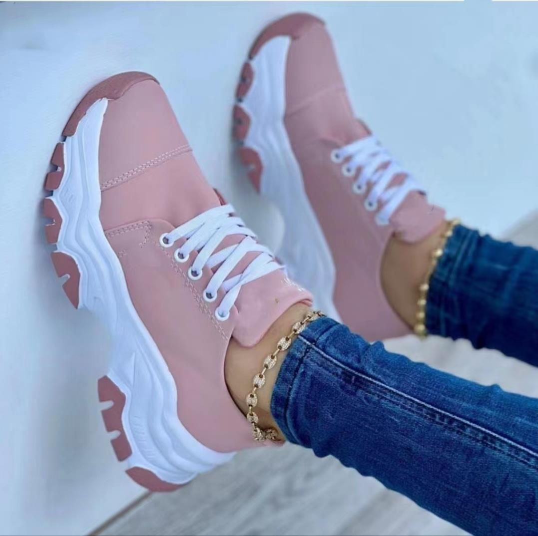 Lässige Plattform-Sneaker für Frühling und Freizeit