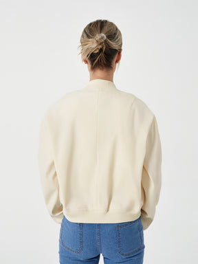 Leichte Cropped Bomberjacke für Frühlings-Styles