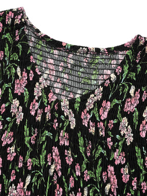 Blumen-Chic Sommerkleid Bohemian Stil für Strand & Alltag