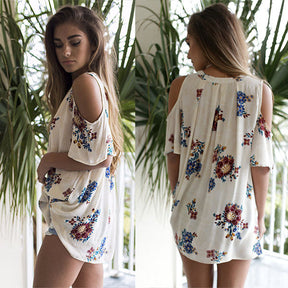 Lässiges Off-Shoulder Shirt für Frühlingsmomente