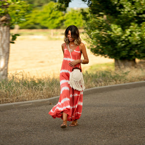 Fließendes Maxi-Sommerkleid für Alltag & Freizeit