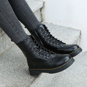 Elegante Schnürstiefel für Damen Herbst Winter Ideal