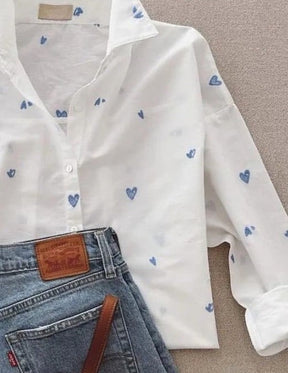 Groovy White Langarmshirt - Stilvolles Must-Have für den Frühling