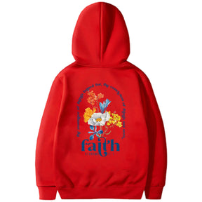Aesthetic Hoodie mit Bibelvers Print Perfekt für Frühling