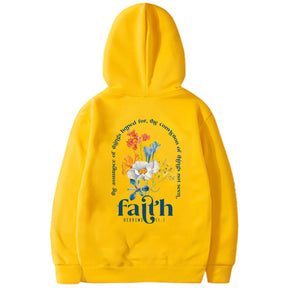 Aesthetic Hoodie mit Bibelvers Print Perfekt für Frühling